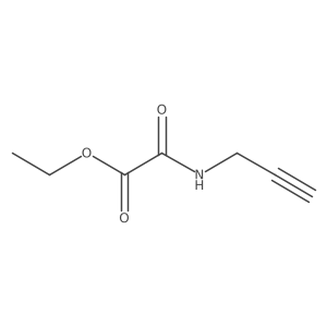 Ethyl oxo(prop-2-yn-1-ylamino)acetate Structure