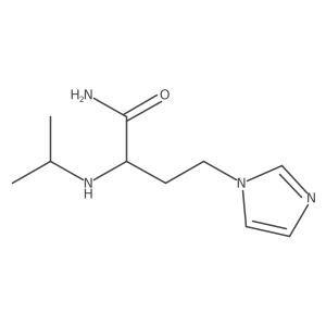 4-(1h-Imidazol-1-yl)-2-(isopropylamino)butanamide Structure