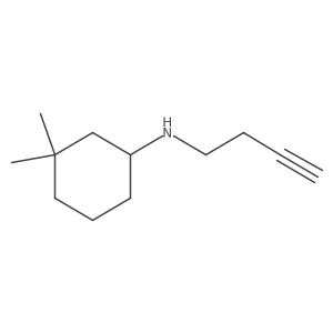 N-(But-3-YN-1-YL)-3,3-dimethylcyclohexan-1-amine Structure