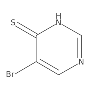 5-Bromo-4(3H)-pyrimidinethione Structure