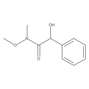 2-hydroxy-N-methoxy-N-methyl-2-phenylacetamide Structure