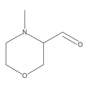 4-Methylmorpholine-3-carbaldehyde Structure