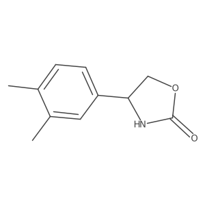 4-(3,4-Dimethylphenyl)-1,3-oxazolidin-2-one Structure
