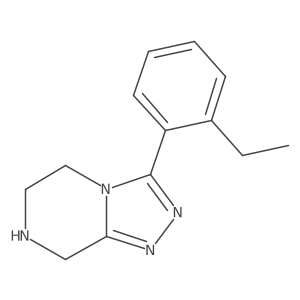 3-(2-Ethylphenyl)-5,6,7,8-tetrahydro-1,2,4-triazolo[4,3-a]pyrazine Structure