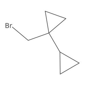 1-(Bromomethyl)-1-cyclopropylcyclopropane Structure