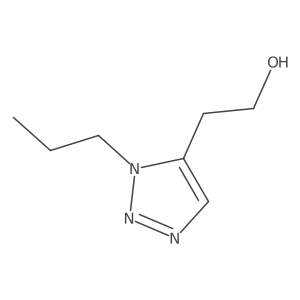 2-(1-Propyl-1h-1,2,3-triazol-5-yl)ethan-1-ol Structure
