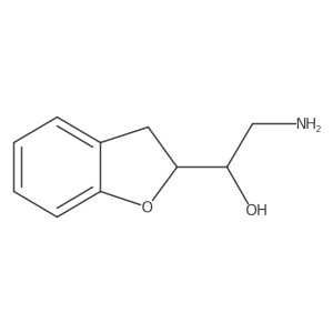 2-Amino-1-(2,3-dihydrobenzofuran-2-yl)ethanol Structure