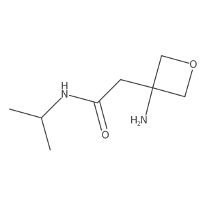 2-(3-aminooxetan-3-yl)-N-(propan-2-yl)acetamide Structure