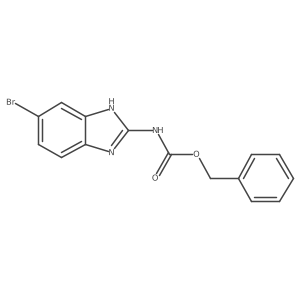 benzyl N-(5-bromo-1H-1,3-benzodiazol-2-yl)carbamate结构式