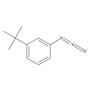 1-Azido-3-tert-butylbenzene结构式
