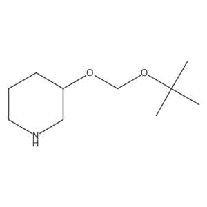 3-[(Tert-butoxy)methoxy]piperidine Structure
