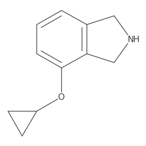 4-Cyclopropoxy-2,3-dihydro-1H-isoindole Structure
