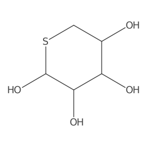 (3S,4R,5S)-thiane-2,3,4,5-tetrol Structure