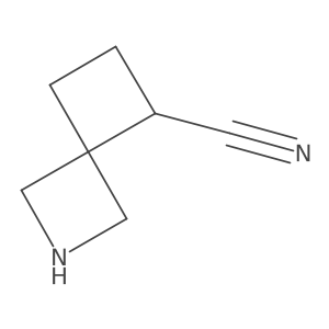 2-Azaspiro[3.3]heptane-5-carbonitrile结构式