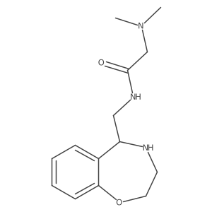 2-(dimethylamino)-N-[(2,3,4,5-tetrahydro-1,4-benzoxazepin-5-yl)methyl]acetamide Structure