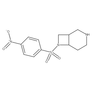 7-(4-Nitrobenzenesulfonyl)-3,7-diazabicyclo[4.2.0]octane Structure