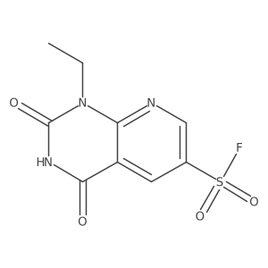 1-ethyl-2,4-dioxo-1H,2H,3H,4H-pyrido[2,3-d]pyrimidine-6-sulfonyl fluoride结构式
