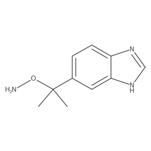 O-[2-(1H-1,3-benzodiazol-5-yl)propan-2-yl]hydroxylamine结构式