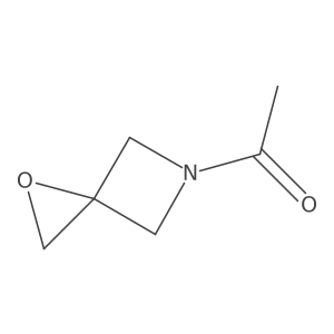 1-{1-Oxa-5-azaspiro[2.3]hexan-5-yl}ethan-1-one结构式