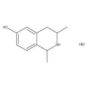 1,3-Dimethyl-1,2,3,4-tetrahydroisoquinolin-6-ol;hydrobromide结构式