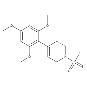 4-(2,4,6-Trimethoxyphenyl)-3,6-dihydro-2H-pyridine-1-sulfonyl fluoride结构式