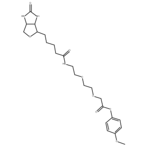 Biotin-AEEA-OPhOMe结构式