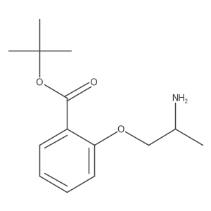 Tert-butyl 2-(2-aminopropoxy)benzoate Structure