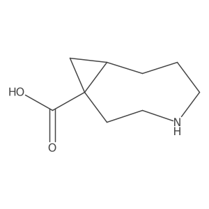 4-Azabicyclo[6.1.0]nonane-1-carboxylic acid结构式