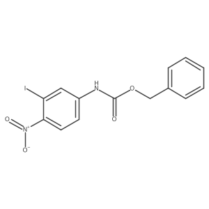 benzyl N-(3-iodo-4-nitrophenyl)carbamate Structure