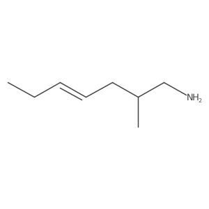 (4E)-2-methylhept-4-en-1-amine结构式