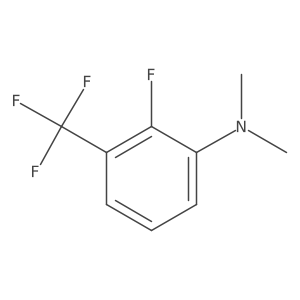 2-Fluoro-N,N-dimethyl-3-(trifluoromethyl)aniline Structure
