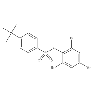 2,4,6-Tribromophenyl 4-tert-butylbenzene-1-sulfonate Structure