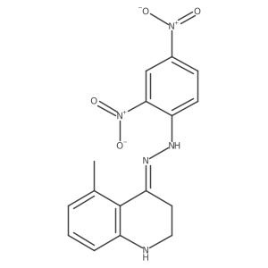 2,3-Dihydro-5-methyl-4(1H)-quinolinone 2-(2,4-dinitrophenyl)hydrazone Structure