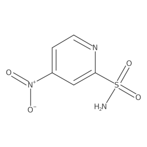 4-Nitropyridine-2-sulfonamide结构式