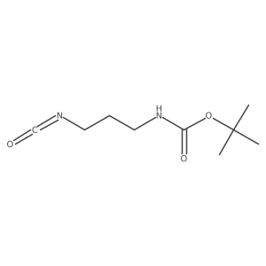 3-t-Butoxycarbonylaminopropyl isocyanate Structure