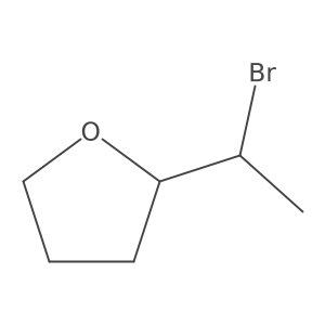 Furan, 2-(1-bromoethyl)tetrahydro-, (R*,R*)-结构式