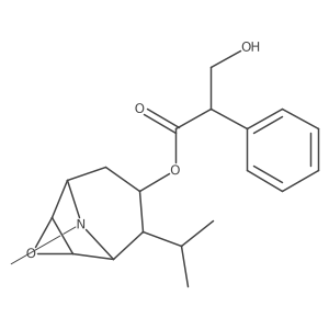 8-Isopropylscopolamine Structure