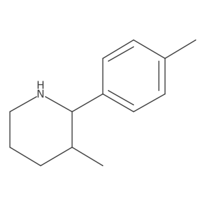 3-Methyl-2-(4-methylphenyl)piperidine Structure
