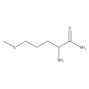 2-Amino-5-(methylsulfanyl)pentanamide结构式