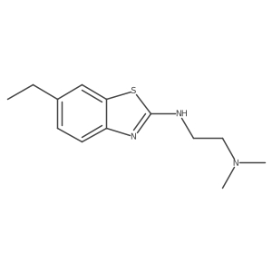 CCc1ccc2nc(NCCN(C)C)sc2c1结构式