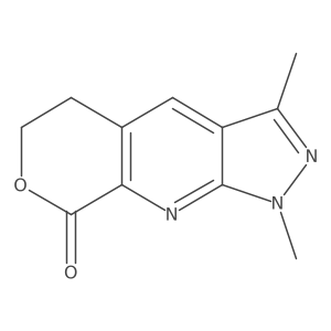4,6-Dimethyl-12-oxa-2,4,5-triazatricyclo[7.4.0.0,3,7]trideca-1(9),2,5,7-tetraen-13-one结构式
