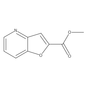 Methyl furo[3,2-b]pyridine-2-carboxylate Structure