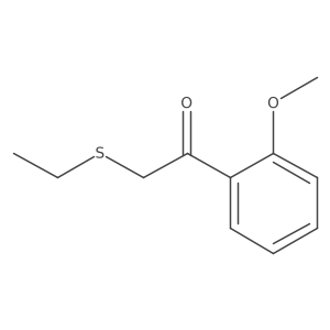 2-(Ethylthio)-1-(2-methoxyphenyl)ethan-1-one Structure