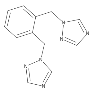 1,2-Bis((1h-1,2,4-triazol-1-yl)methyl)benzene Structure