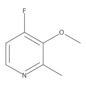 4-Fluoro-3-methoxy-2-methylpyridine结构式