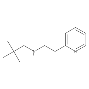 (2,2-Dimethylpropyl)[2-(pyridin-2-yl)ethyl]amine Structure