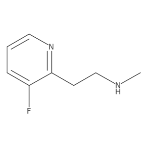 2-(3-fluoropyridin-2-yl)-N-methylethanamine Structure