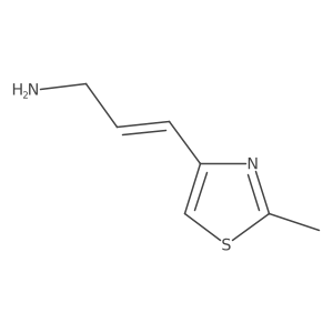 3-(2-Methylthiazol-4-yl)prop-2-en-1-amine Structure