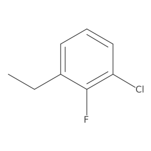 1-Chloro-3-ethyl-2-fluorobenzene结构式
