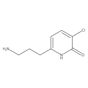 6-(3-Aminopropyl)-3-chloropyridin-2-OL Structure